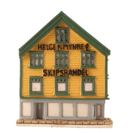 Myhre Stavanger miniatyrhus, 11 cm, håndlagd av Lillesanddesign.no