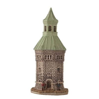 Valbergtårnet Stavanger miniatyrhus, 13 cm, håndlagd av Lillesanddesign.no