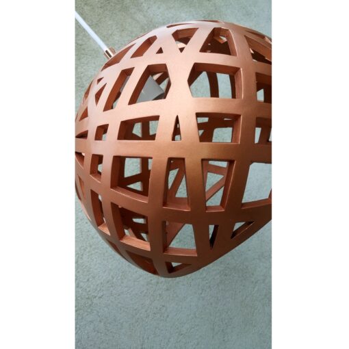 Taklampe Birds Nest design, kopper, liten, 19 x 26 cm - Bilde 3