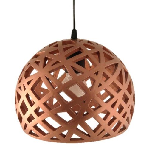 Taklampe Birds Nest design, kopper, liten, 19 x 26 cm - Bilde 6