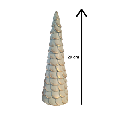 Tre, medium, lysegrønn, 29 cm er et dekorativt tre, håndlagd og håndmalt av Lise i Lillesand Design. Serien består av 3 størrelser og lages i 4 farger.